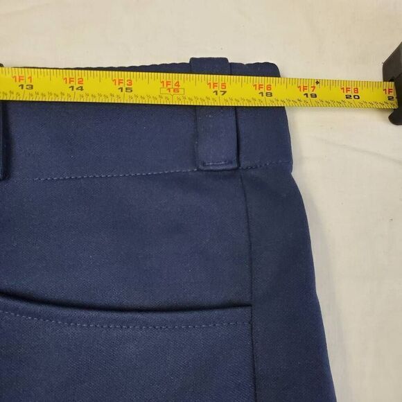 TEAMWORK ATHLETIC APPAREL QUALITY ATHLETIC UNIFORMS Shorts Navy Size 36-38 - Picture 7 of 8